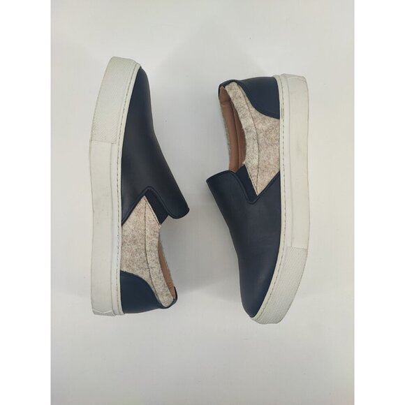 Greats Brooklyn Women's Wooster Wool/Leather Black Slip-on Shoes Size 7.5 US - Picture 6 of 8